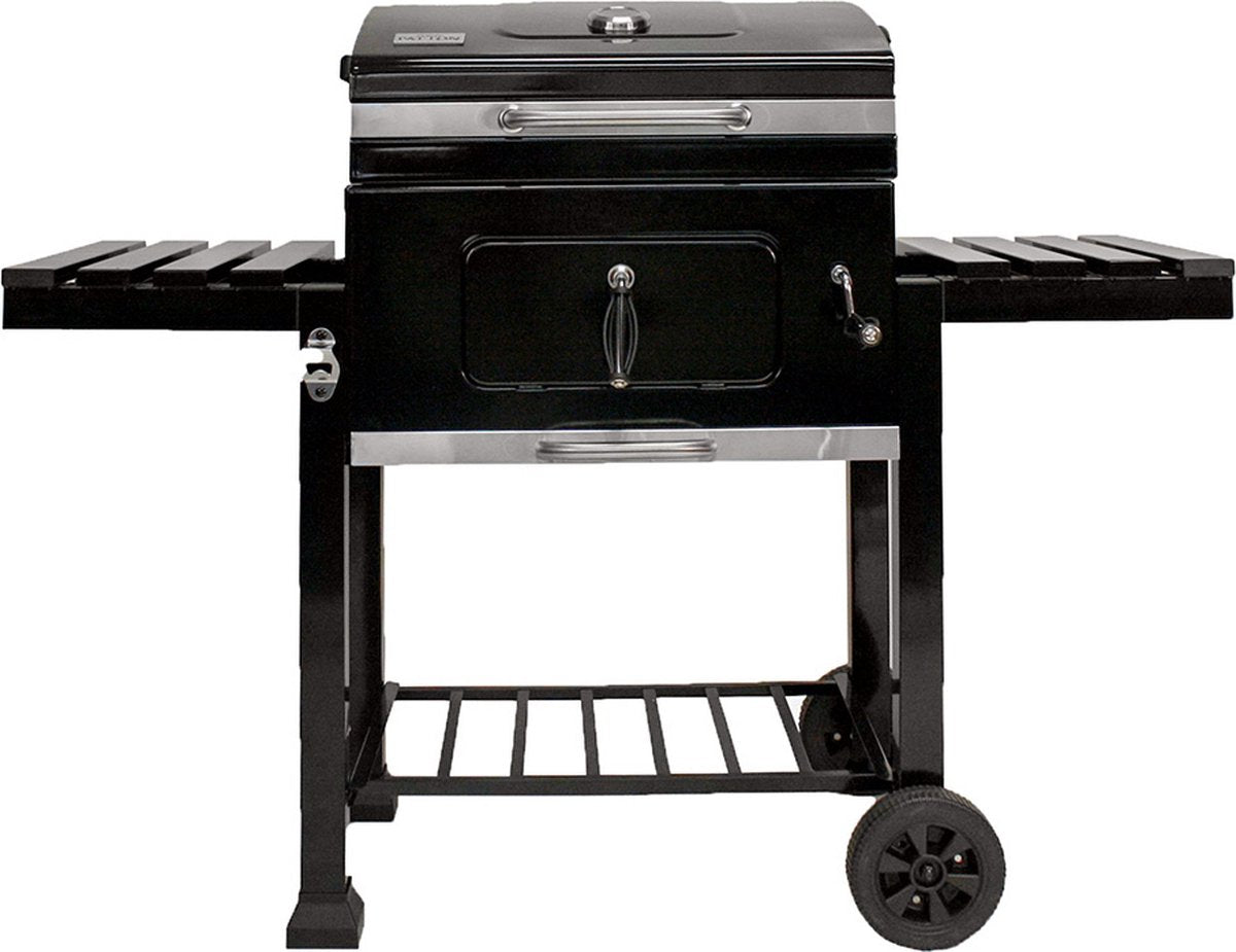 Patton houtskoolbarbecue c2 - charcoal chef (24 ) - zwart