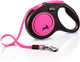 Flexi Rollijn Nuovo nastro neon Nero Pink