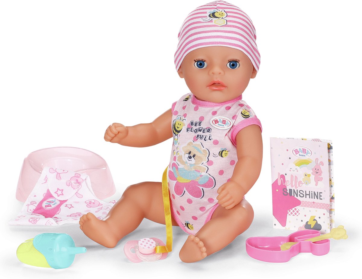 Baby born lena - pequeña niña - 36cm - muñeca bebé