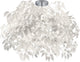 Rl live your light reality leavy - lampada da soffitto - cromata - escl. 3x e14 4,9 w - montaggio a soffitto - protezione schema