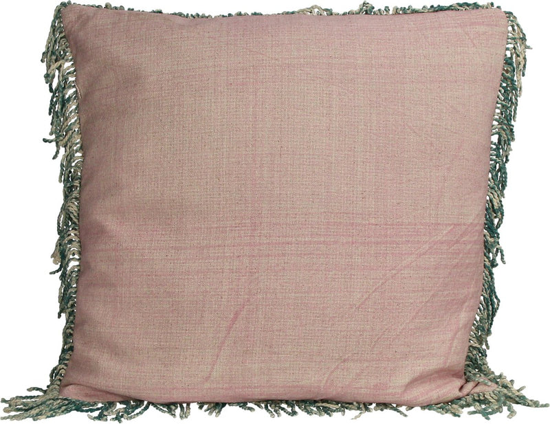 Cojín colección hd flecos algodón 45x45xcm