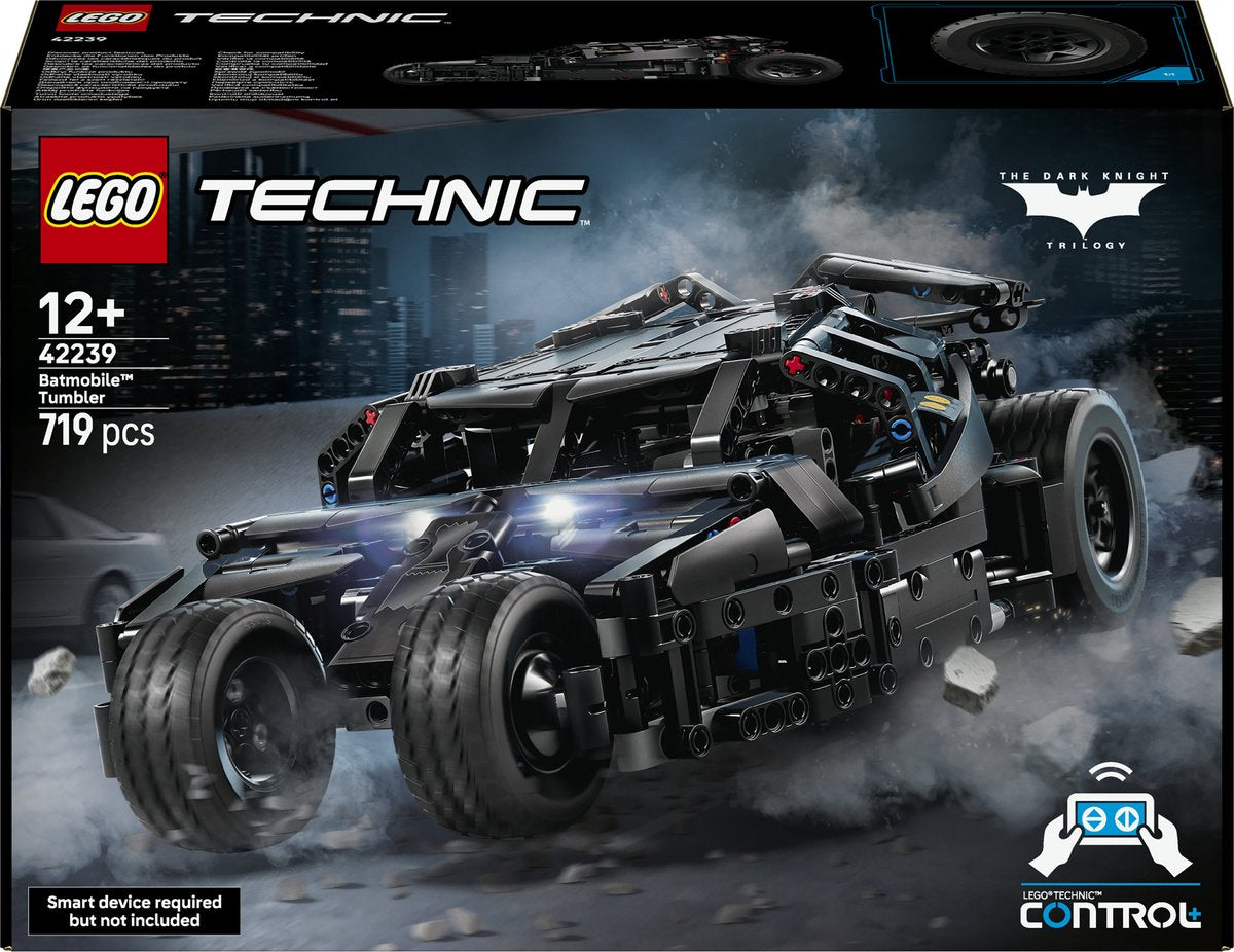 Lego Technic, kit di costruzione dell'auto-bicchiere Batmobile per bambini e decorazioni 42239