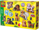 Ses creative - casting and painting - dogs - plaster casting - including mold, plaster, 6 colors of paint, brush and spatula - crafts for children from 5 years