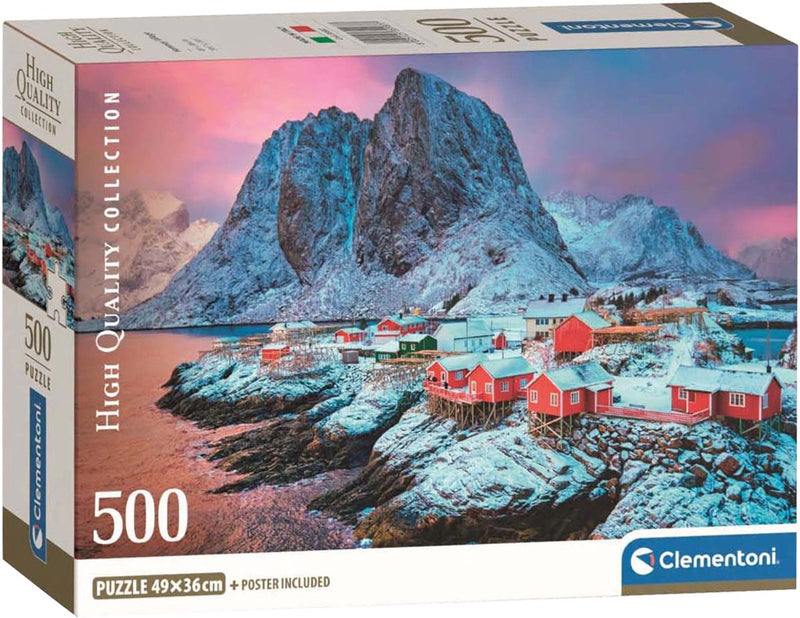 Puzzle Clementoni puzzle Amnoy Villlage, 500st.