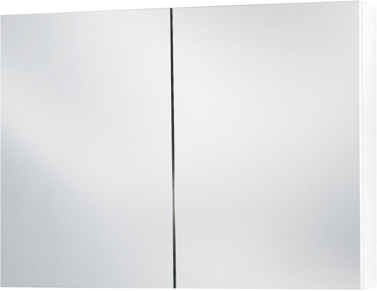 Differnz somero specchio contenitore fsc 60 cm bianco lucido