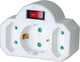 Plug dell'adattatore Brennenstuhl 2 Collegamenti euro + 1 Sicurezza