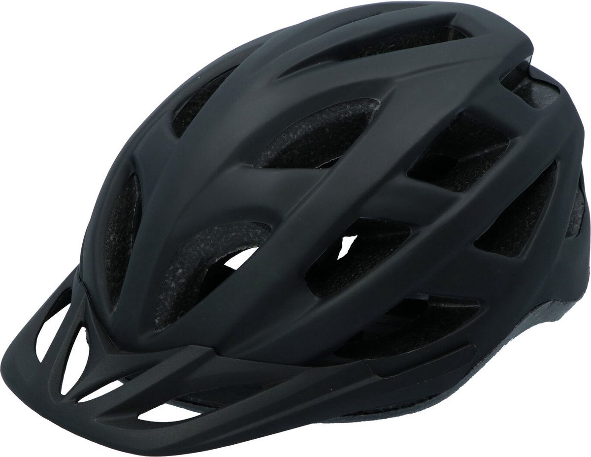 Dresco bicycle helmet adults - medium - 55-58cm - 21 ventilation openings - adjustable tension system - approved CE and EN1078 standard