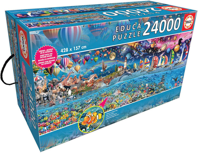 Educa life - puzzle da 24.000 pezzi