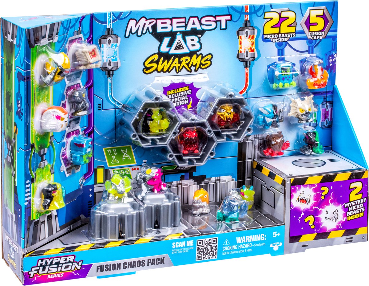 Spectron mr.beast lab swarms s3 paquete de caos de fusión