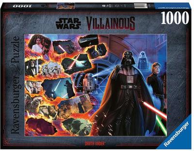 Ravensburger Star Wars malvagio Darth Vader, 1000st.