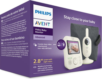 Philips avent - baby monitor video - bianco - baby monitor con fotocamera - scd882 26