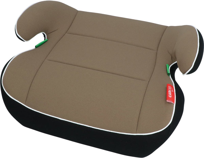 Carkids asiento elevador i-size sam - cumple con el estándar i-size r-129 - para niños de 125-150 cm - funda lavable desenfundable - instalación flexible - negro topo