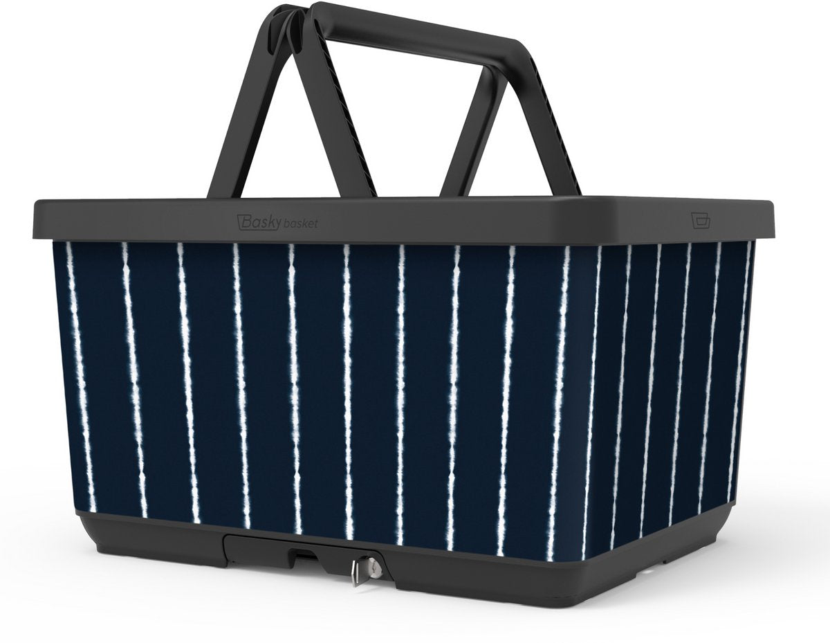 Basky Bicycle Basket 2.0 tye tinte