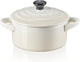 Le creuset serveerpannetje mini braadpan - signature - meringue - ø 10 cm 250 ml