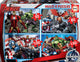 Educa - marvel avengers multi 4 puzzel 50-80-100-150 stukjes