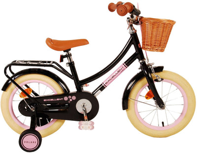 Virerare Eccellente bicicletta per bambini - Girls - 14 pollici - Nero