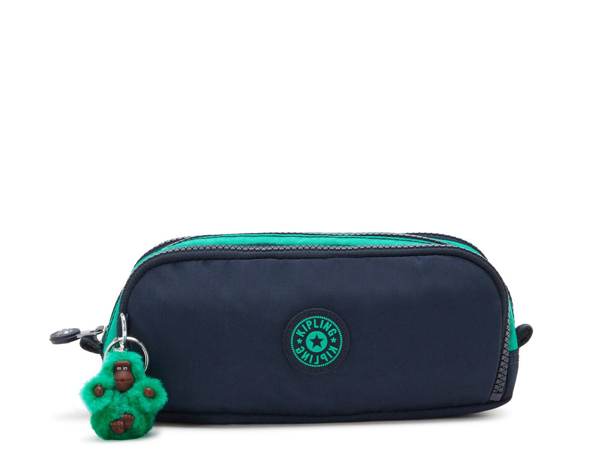 Kipling gitroy estuche de dibujo unisex - azul verde bl