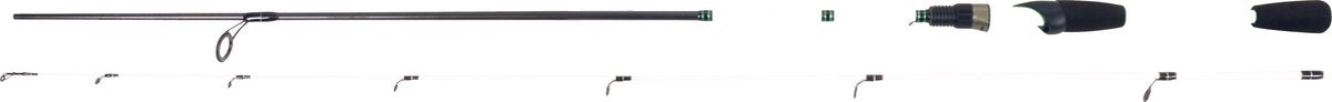 Albatros street fishing ultra white - spinhengel - 2 delig - 3-12 gram