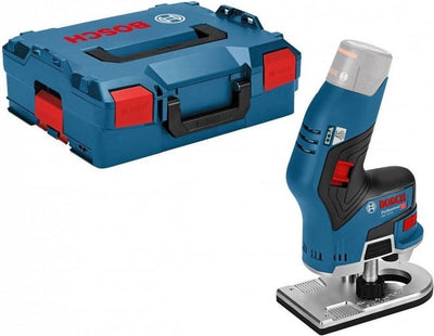 Corpo tagliabordi con batteria agli ioni di litio Bosch GKF 12V-8 12V in L-Boxx