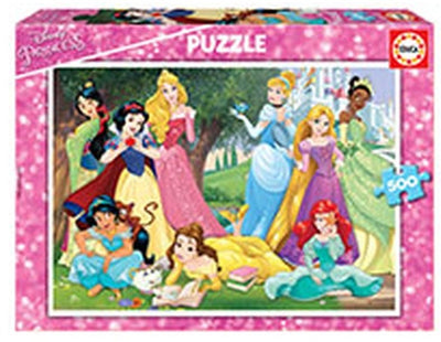 Educa - puzzle - princesas disney - 500 piezas - rompecabezas