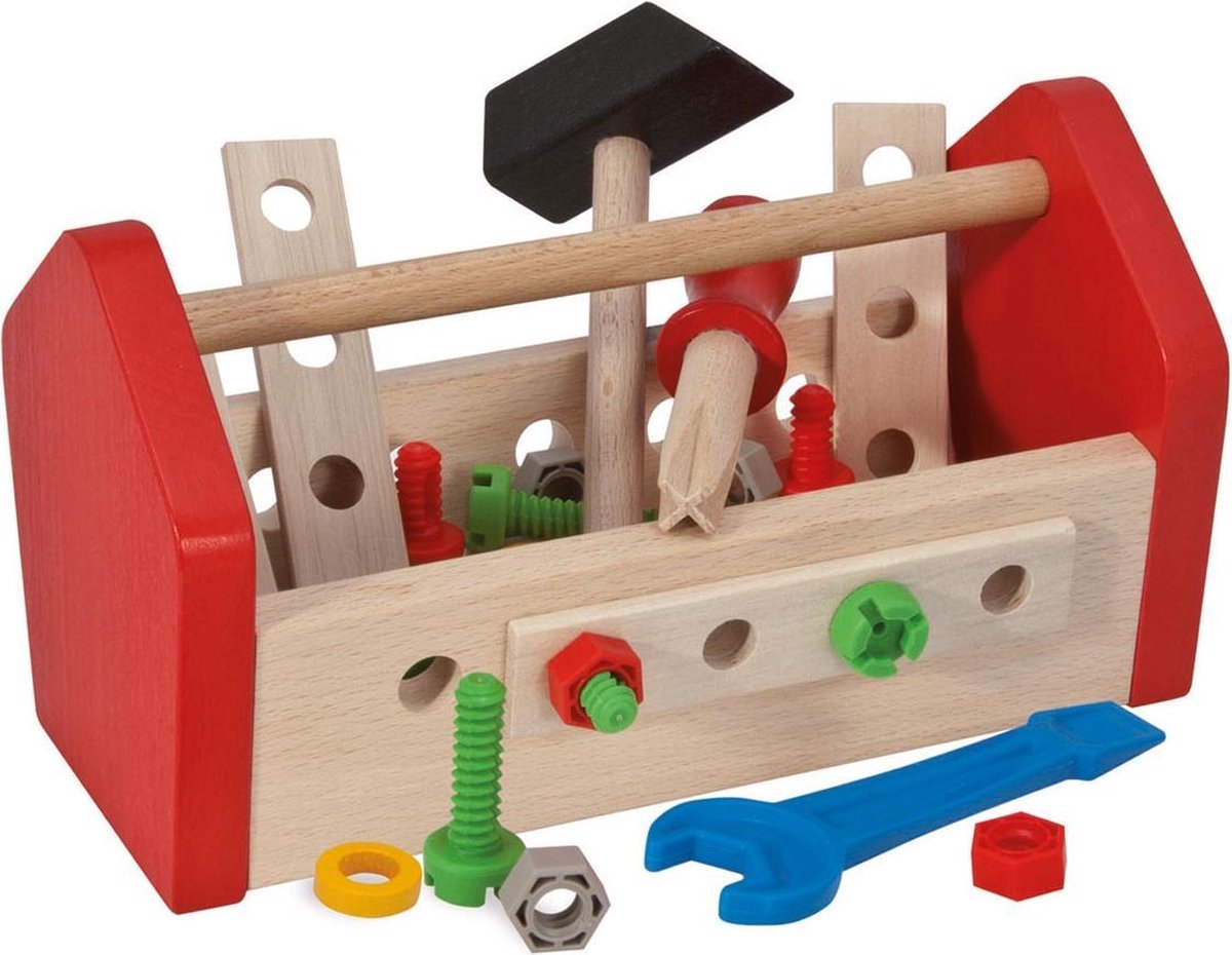 Caja de herramientas de madera de Eichhorn