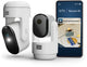 Set PTZ Arlo essenziali3 - set di sicurezza per interni ed esterni, 2 telecamere (2k)