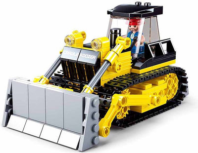 Bulldozer de construcción Sluban (m38-b0802)