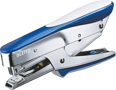 Cucitrice Leitz modello con caricamento dall'alto - pinza fino a 15 fogli - blu