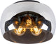Lucide olivia - lampada da soffitto (lampada da soffitto) - ø 40 cm - 3xe27 - fumé
