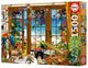 Educa puzzel vogelaars raam 1500 stukjes legpuzzel karton.