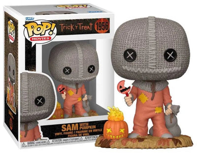 Funko dolcetto e scherzetto pop! figura in vinile Sam con bambola zucca da 9 cm! figura