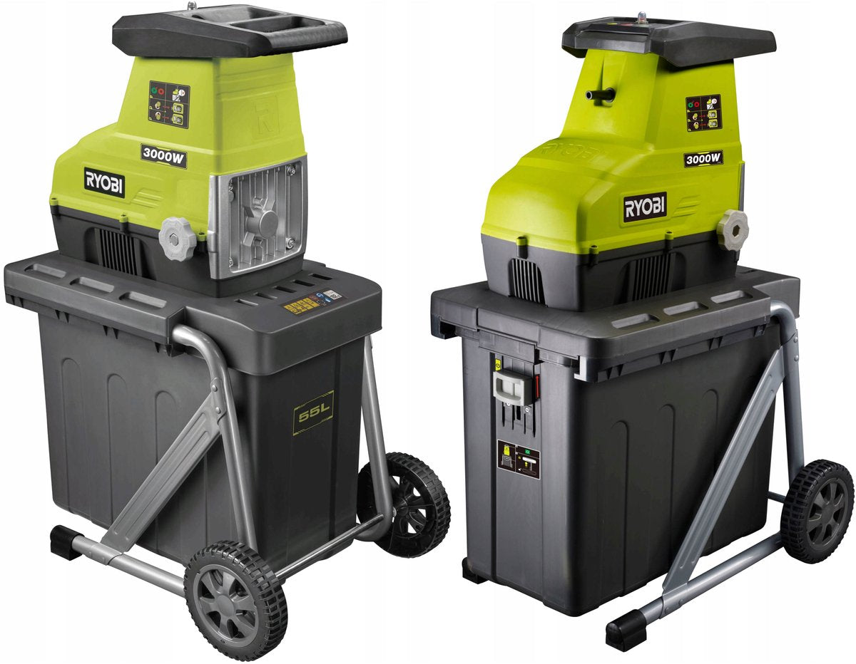 Ryobi rsh3045u - picadora - 3000 w - alimentación automática de material - función inversa