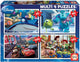 Educa pixar legpuzzel 4-in-1 - 50-80-100-150st.