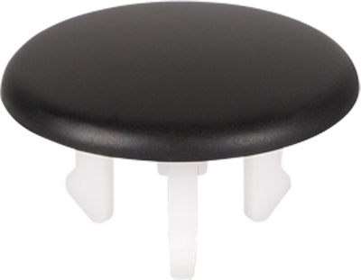 Differnz cover cap overflow for sink ø 3.5 cm x 2 cm, matt black