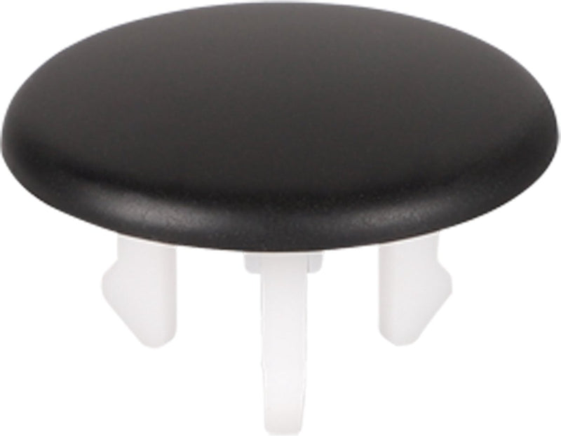 Differnz afdekkap overloop voor wasbak ø 3,5 cm x 2 cm, mat zwart