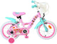 Bicicletta per bambini Paw Patrol - ragazze - 14 pollici - rosa - due freni a mano