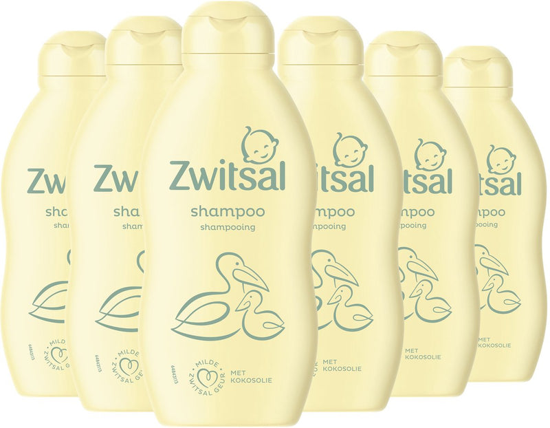 Zwitsal - champú - bebé - 6 x 200 ml