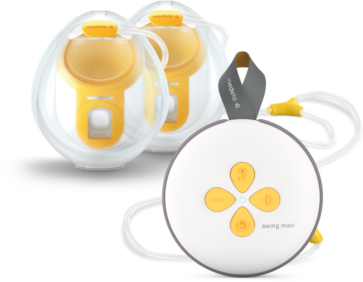 Medela swing maxi™ - extractor de leche manos libres - extractor eléctrico doble - cómodamente eficiente