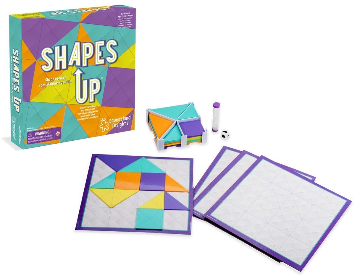 Learning resources tangram game - educational strategy game for kids. - 3+