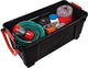 Contenitore Iris su ruote polipropilene nero rosso 170 l (49 x 103 x 50 cm)