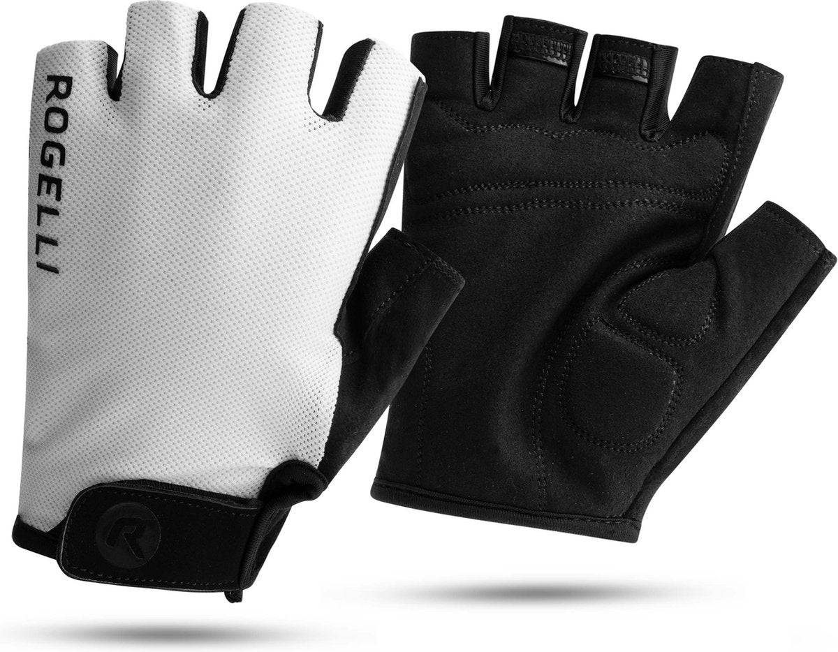 Guanti da ciclismo Rogelli core da uomo - estivi - bianchi - xl