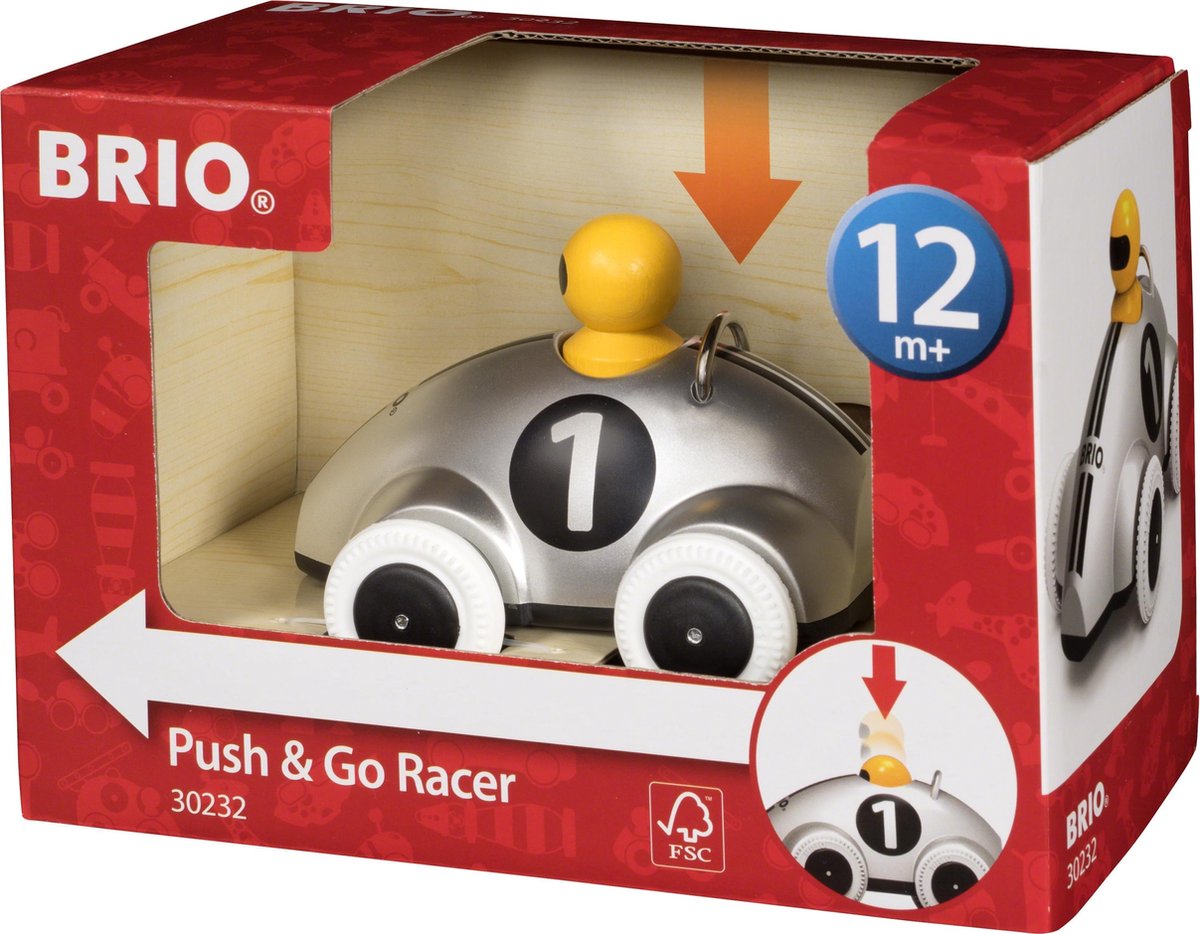 Brio push go coche de carreras edición especial - 30232