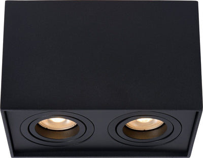 Lucide tube - ceiling spotlight (ceiling lamp) - 2xgu10 - black