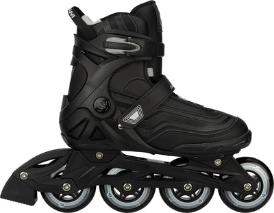 Pattini in linea Nijdam - Gear Up - taglia 45 - neri