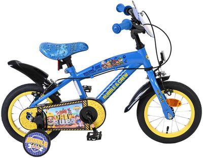 Rubble crew - children's bicycle - boys - 12 inches - blue - two hand brakes