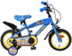 Rubble Crew - Bicicleta para niños - Chicos - 12 pulgadas - Azul - Dos frenos de mano
