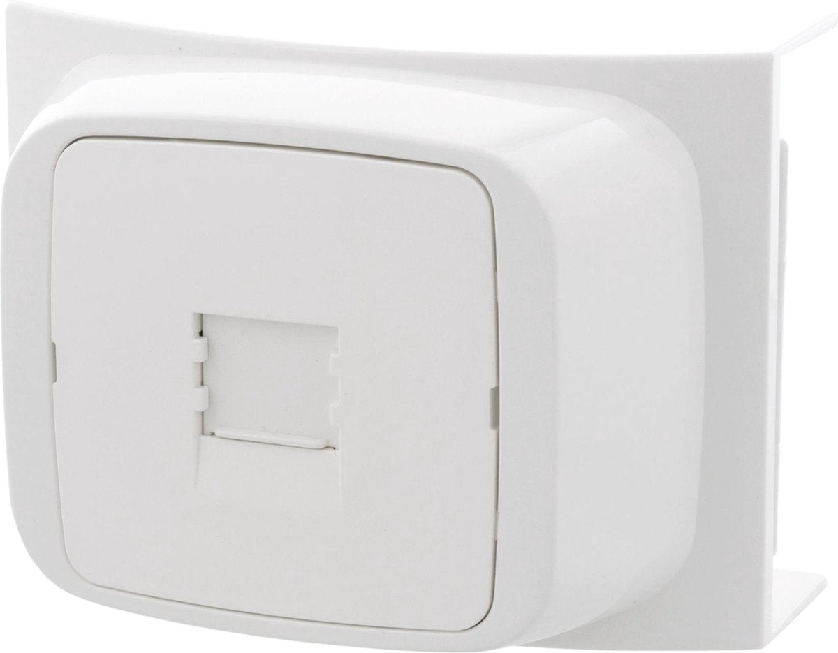 Toma Attema k40 – teléfono – 4 pines – RJ45 – blanco polar