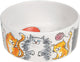 Blond Amsterdam cuenco de comida gato de barro 15,5x6,5cm multicolor