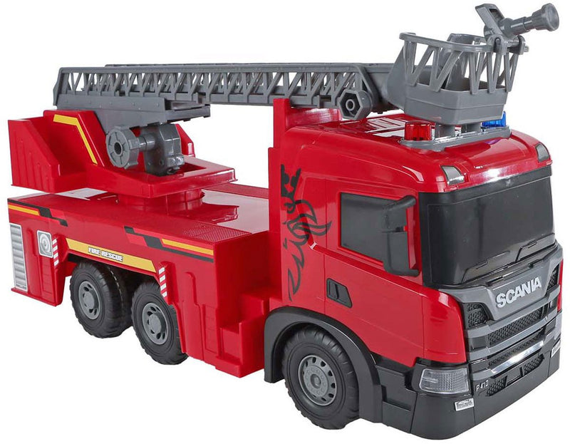Camión de bomberos scania de 2 juegos fricción con luz y sonido