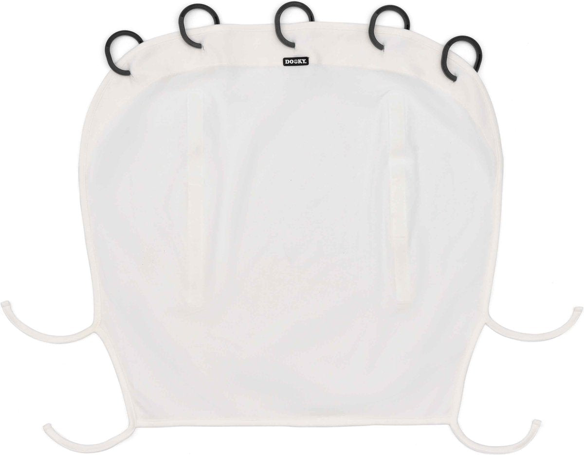 Dooky universal cover zonnescherm kinderwagen - uv bescherming voor je kind - zonnedoek buggy - crème